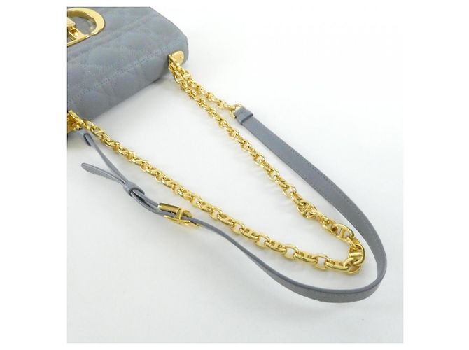 Piccola borsa a tracolla Christian Dior Caro Marrone - vista 7