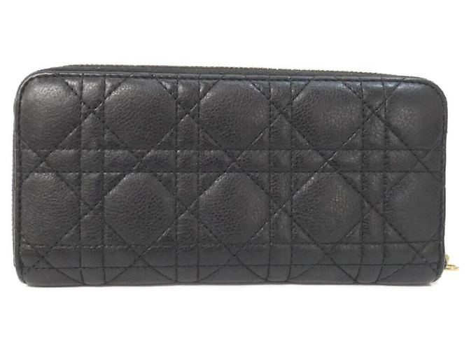 Cartera larga Caro Christian Dior Negro - vista 2