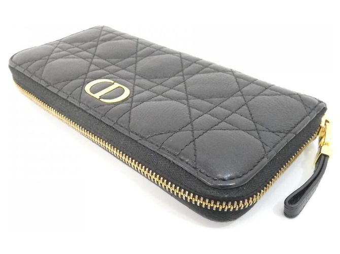 Cartera larga Caro Christian Dior Negro - vista 3
