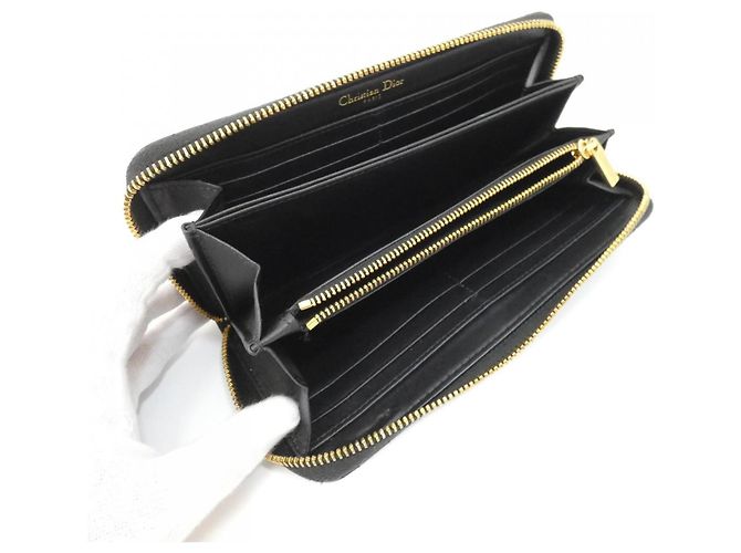 Cartera larga Caro Christian Dior Negro - vista 7