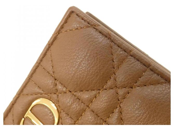 Cartera Christian Dior Caro Dahlia Castaño - vista 3