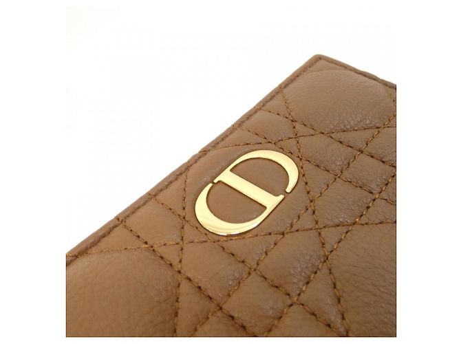 Cartera Christian Dior Caro Dahlia Castaño - vista 4