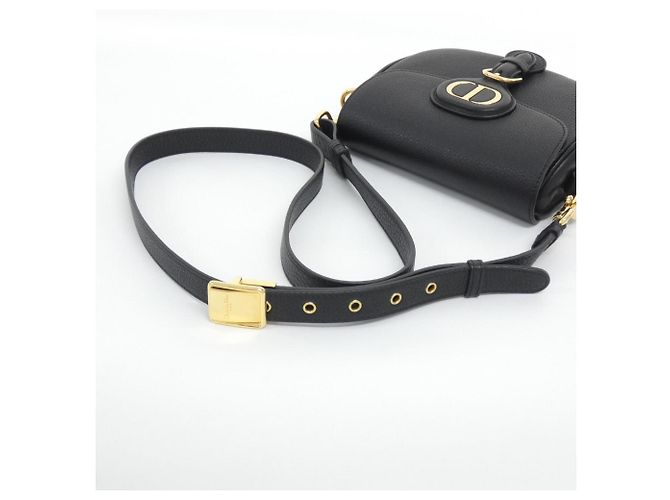 Borsa a tracolla piccola Christian Dior Bobby Nero - vista 5
