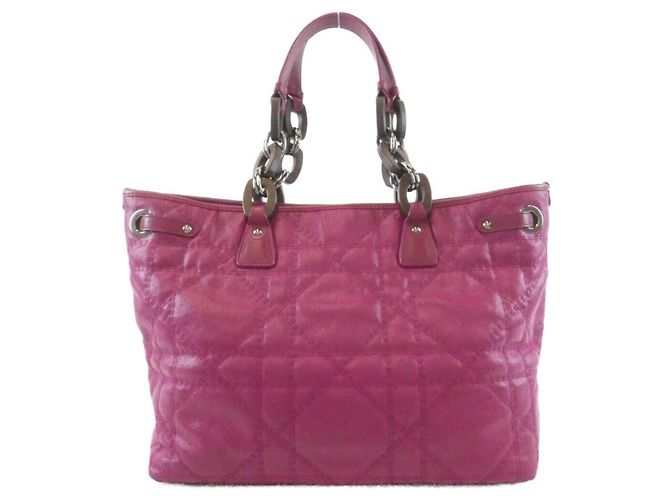 Borsa Christian Dior Panarea Porpora - vista 2