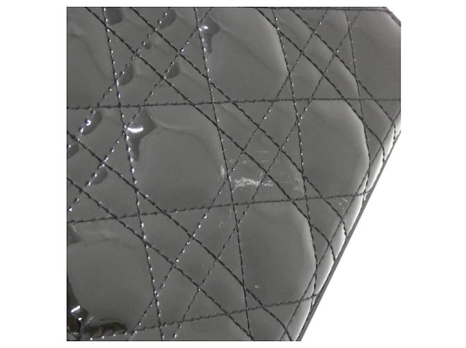 Borsa a mano piccola Lady Christian Dior Nero - vista 4