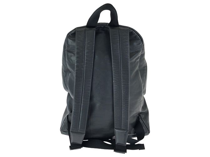 Zaino BALENCIAGA Explorer in pelle nera Nero - vista 2