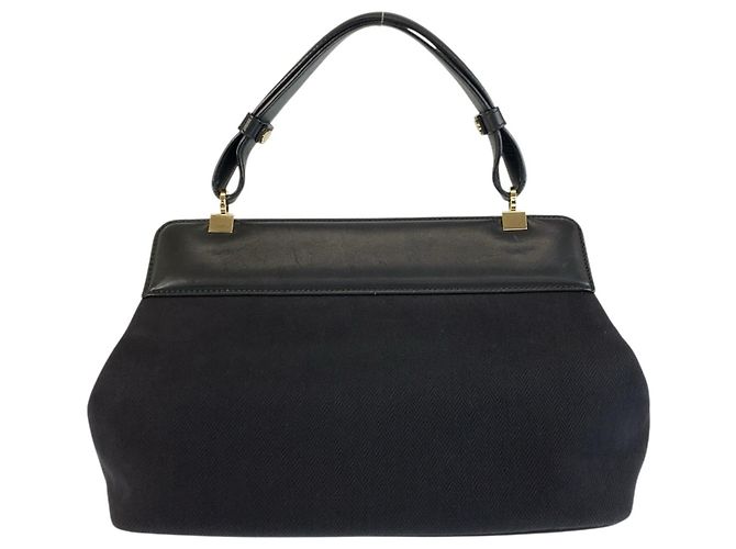 Bulgari Bolso de cuero negro Bvlgari Isabella Rossellini - vista 2