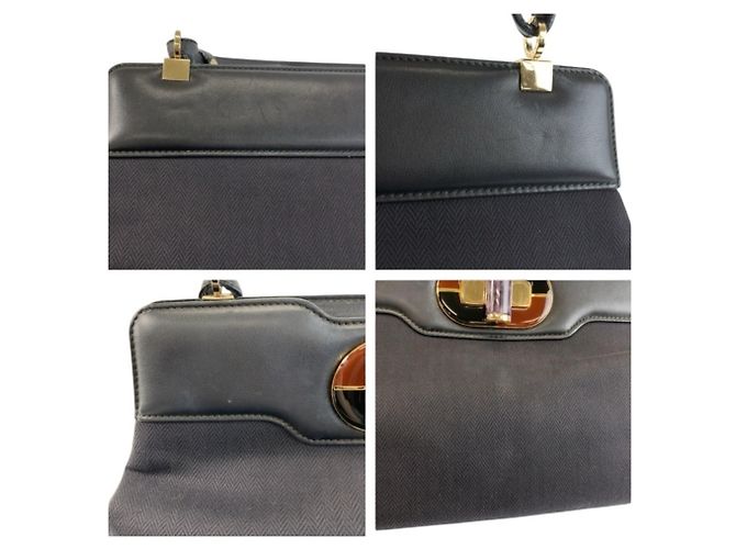 Bulgari Bolso de cuero negro Bvlgari Isabella Rossellini - vista 5