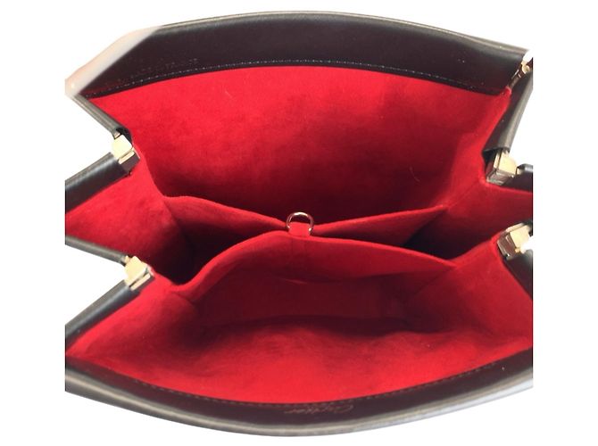 Borsa a mano Cartier Trinity in pelle nera Nero - vista 8