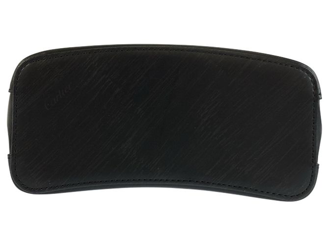 Borsa a mano Cartier Trinity in pelle nera Nero - vista 9