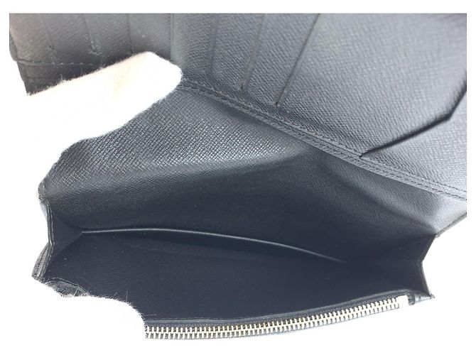 Louis Vuitton Damier Graphite Portefeuille Brazza Nero Damier ebene - vista 7