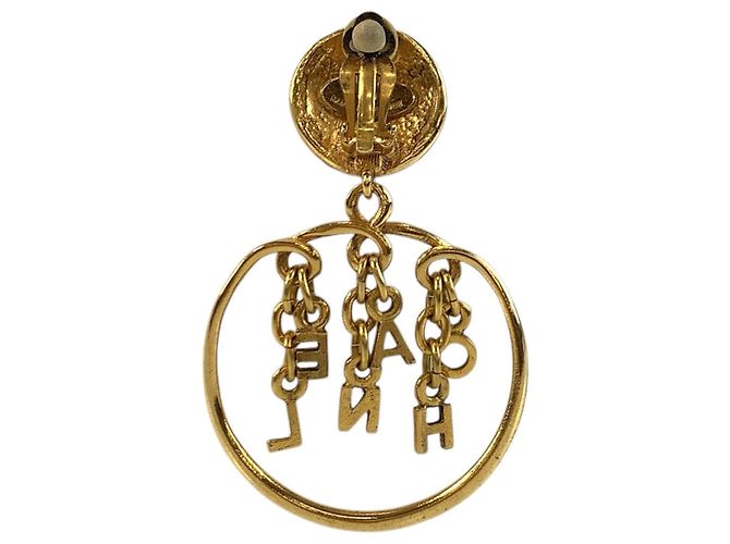 Orecchini a clip placcati in oro Chanel D'oro - vista 2