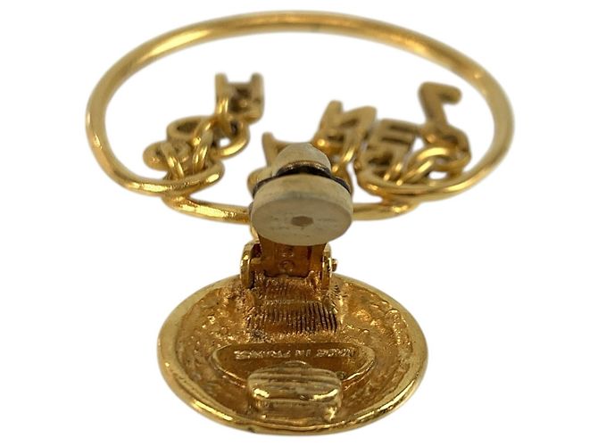 Orecchini a clip placcati in oro Chanel D'oro - vista 3