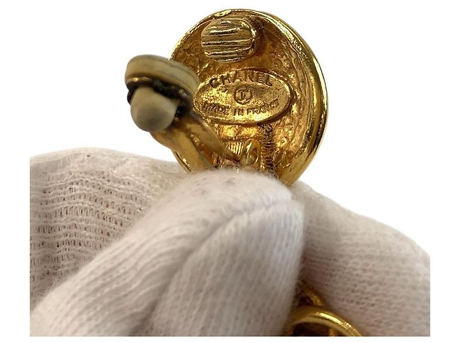 Orecchini a clip placcati in oro Chanel D'oro - vista 4