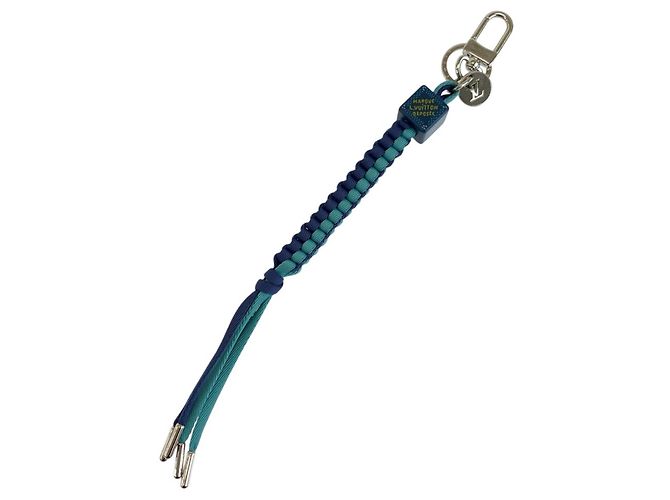 Louis Vuitton Damier Play Blue Keyring - view 2