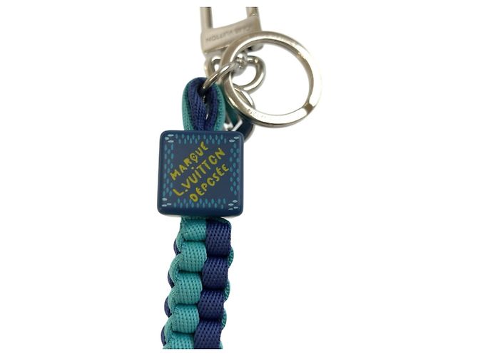Louis Vuitton Damier Play Blue Keyring - view 4