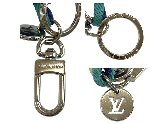 Louis Vuitton Damier Play Blue Keyring - view 5