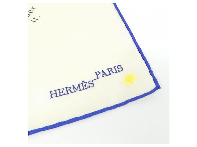 Hermès Pañuelo de seda Hermes Carre de Notes Negro - vista 2
