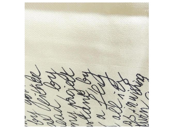 Hermès Pañuelo de seda Hermes Carre de Notes Negro - vista 4
