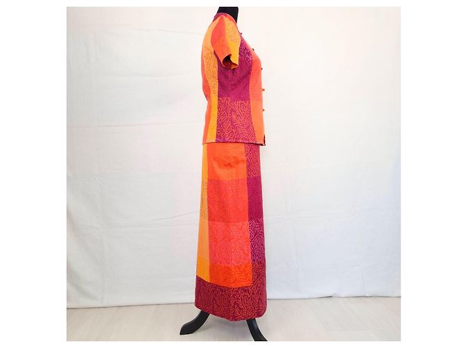 Kenzo Jungle completo naranja 1990s Multicolor - vista 3