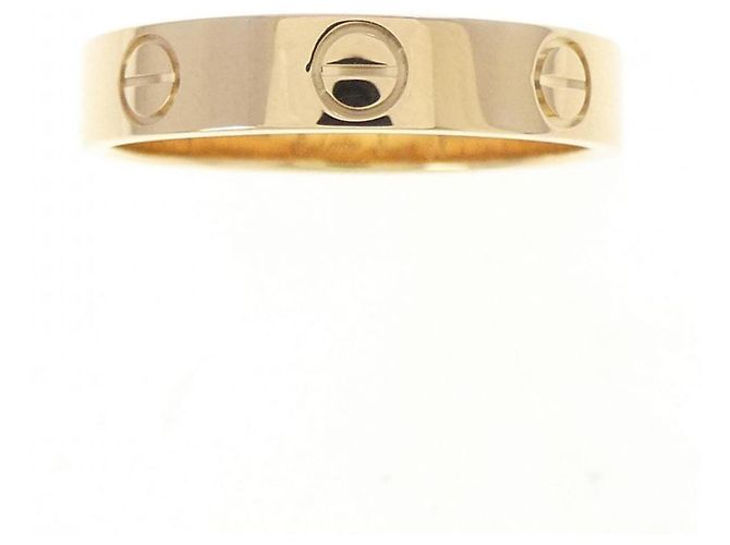 Anello Mini Love di Cartier in oro giallo - vista 2