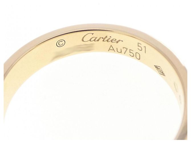 Anello Mini Love di Cartier in oro giallo - vista 4