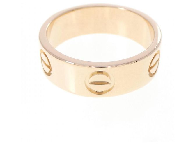 Anello Love di Cartier in oro rosa - vista 2