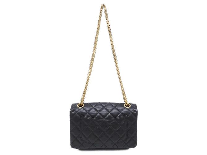 Borsa a tracolla Chanel AS0874 in pelle di vitello nera Nero - vista 2