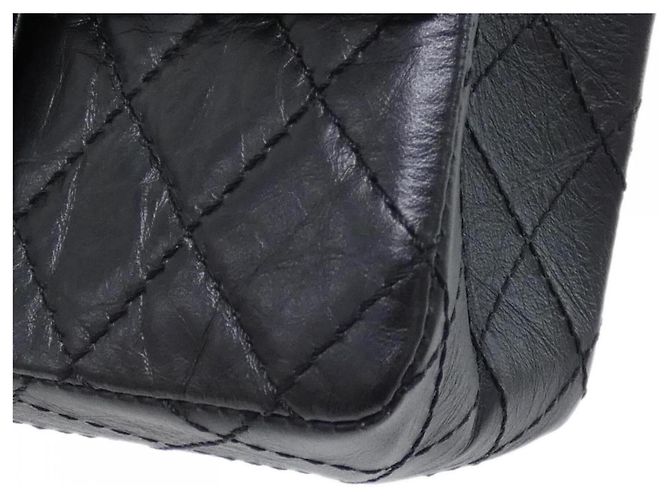 Borsa a tracolla Chanel AS0874 in pelle di vitello nera Nero - vista 3
