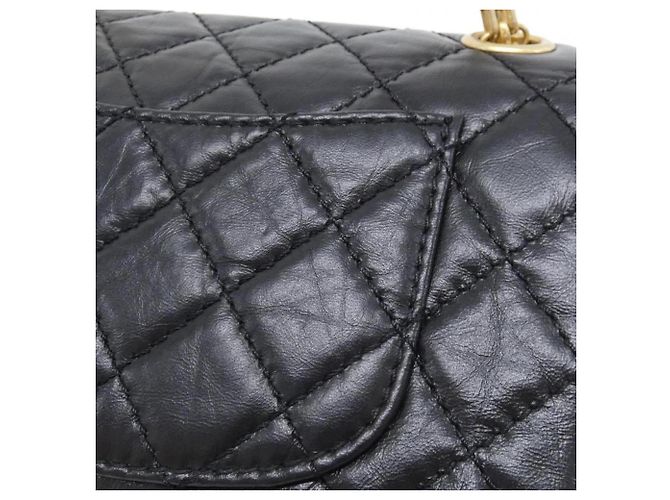Borsa a tracolla Chanel AS0874 in pelle di vitello nera Nero - vista 5