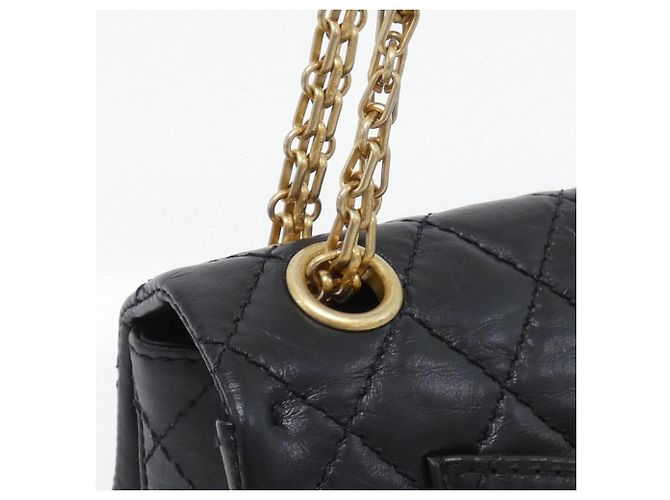 Borsa a tracolla Chanel AS0874 in pelle di vitello nera Nero - vista 6