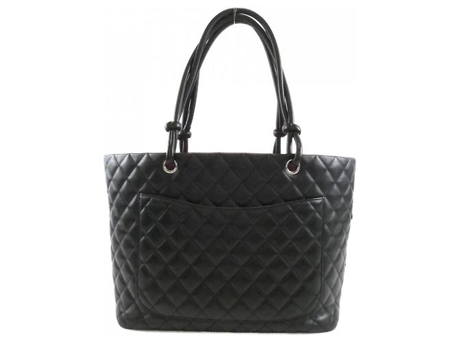 Borsa Chanel Cambon Line 25169 Nero - vista 2