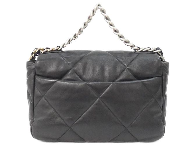 Borsa a Spalla Chanel 19 AS1160 Nero - vista 2