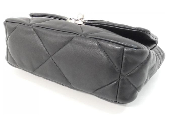 Borsa a Spalla Chanel 19 AS1160 Nero - vista 3