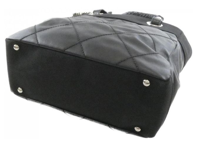 Borsa Chanel Paris Biarritz Line 34208 Nero - vista 3