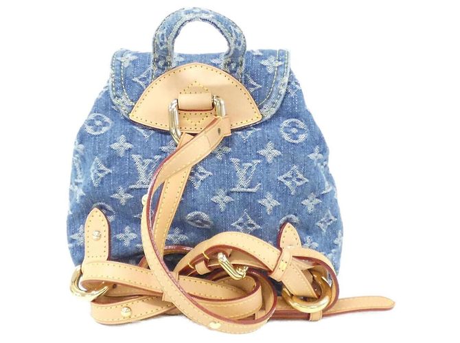 Zaino Louis Vuitton Monogram Denim - vista 2