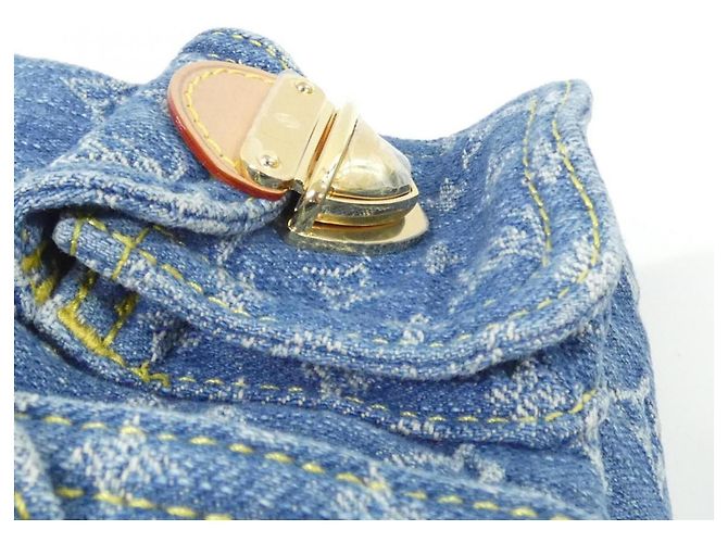 Zaino Louis Vuitton Monogram Denim - vista 4