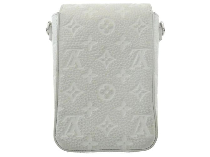 Borsa a tracolla Louis Vuitton S-Lock Vertical Wearable Wallet Grigio - vista 2