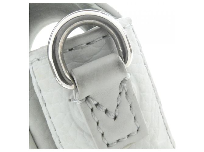 Borsa a tracolla Louis Vuitton S-Lock Vertical Wearable Wallet Grigio - vista 4