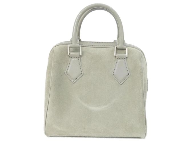 Borsa Boston Louis Vuitton Illusion Speedy Cube PM Grigio - vista 2
