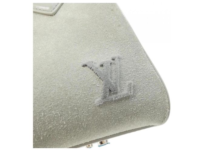 Borsa Boston Louis Vuitton Illusion Speedy Cube PM Grigio - vista 4