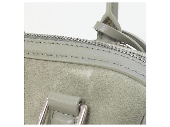 Borsa Boston Louis Vuitton Illusion Speedy Cube PM Grigio - vista 8