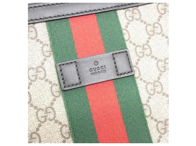 Gucci 387111 KHNGN Borsa a Spalla Nero Beige - vista 4