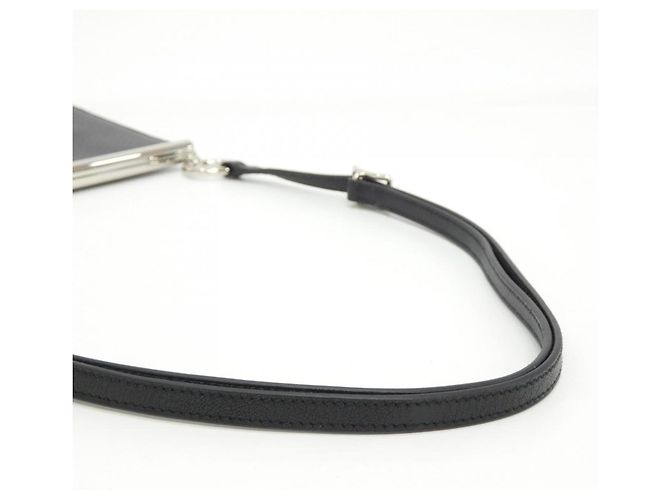 Hermès Hermes Mole de Britte Schultertasche Schwarz - Ansicht 4