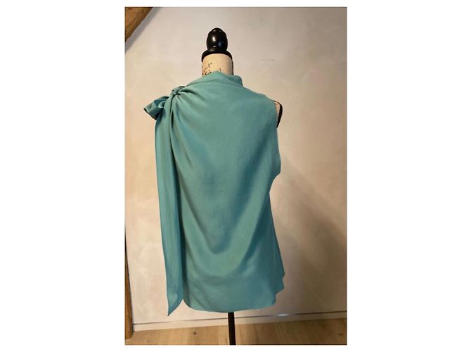 Top de seda Blumarine Verde - vista 2