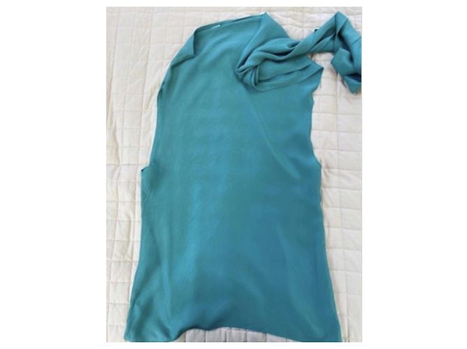 Top de seda Blumarine Verde - vista 8