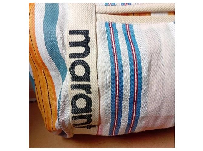 Isabel Marant Tote Bag mit mehrfarbigen Streifen - Ansicht 2