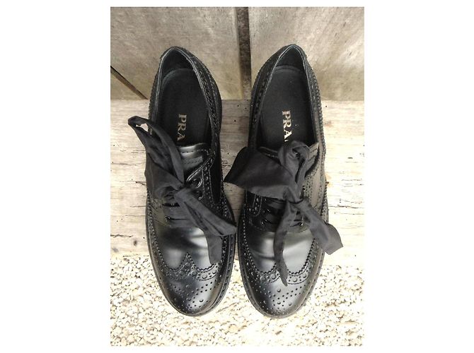 Derby Prada stato nuovo Nero - vista 2