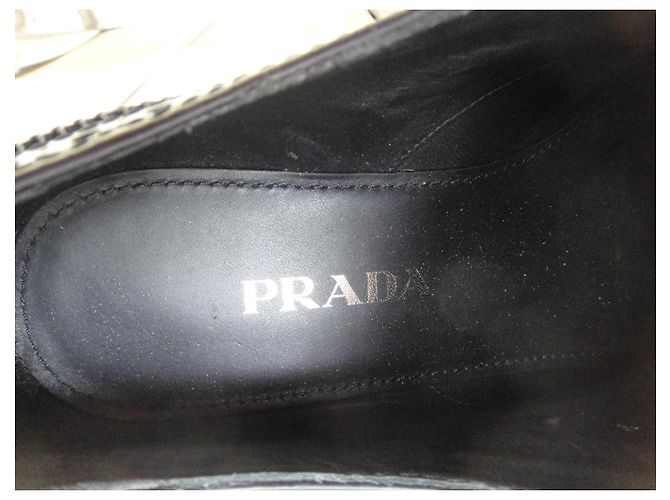 Derby Prada stato nuovo Nero - vista 7