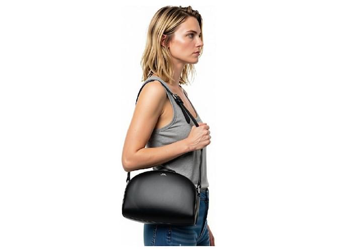 Autre Marque Borsa Mezza Luna A.P.C. Nero - vista 2